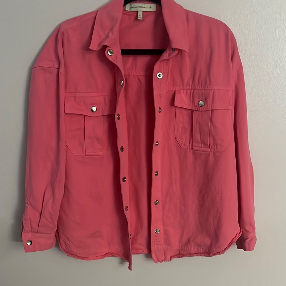 GENERATION Y Pink Jean Jacket